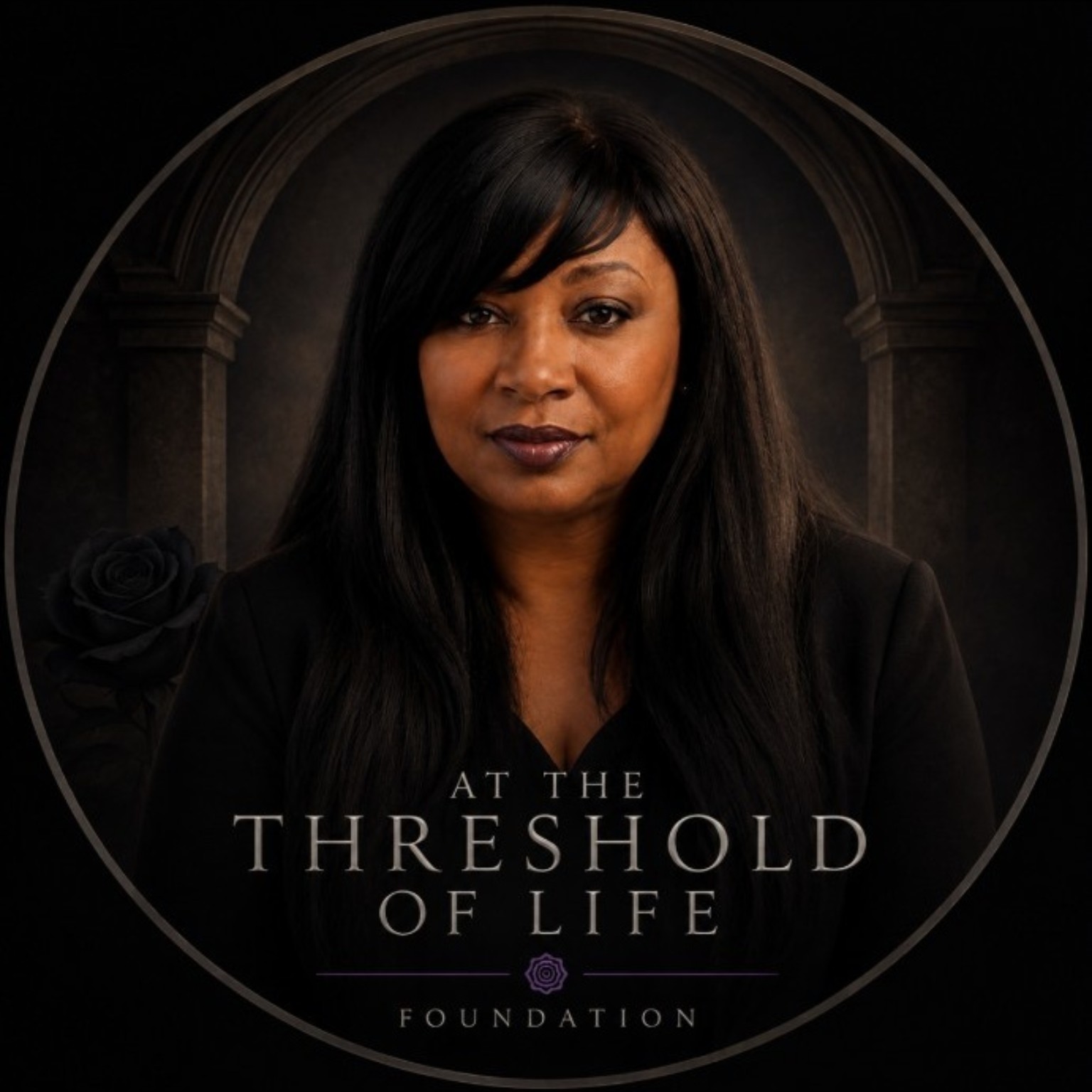 Darlynn Faucet, founder and president of At the Threshold of Life Foundation
